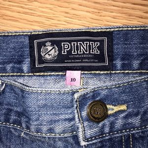 Victoria Secret PINK denim mini skirt NWOT